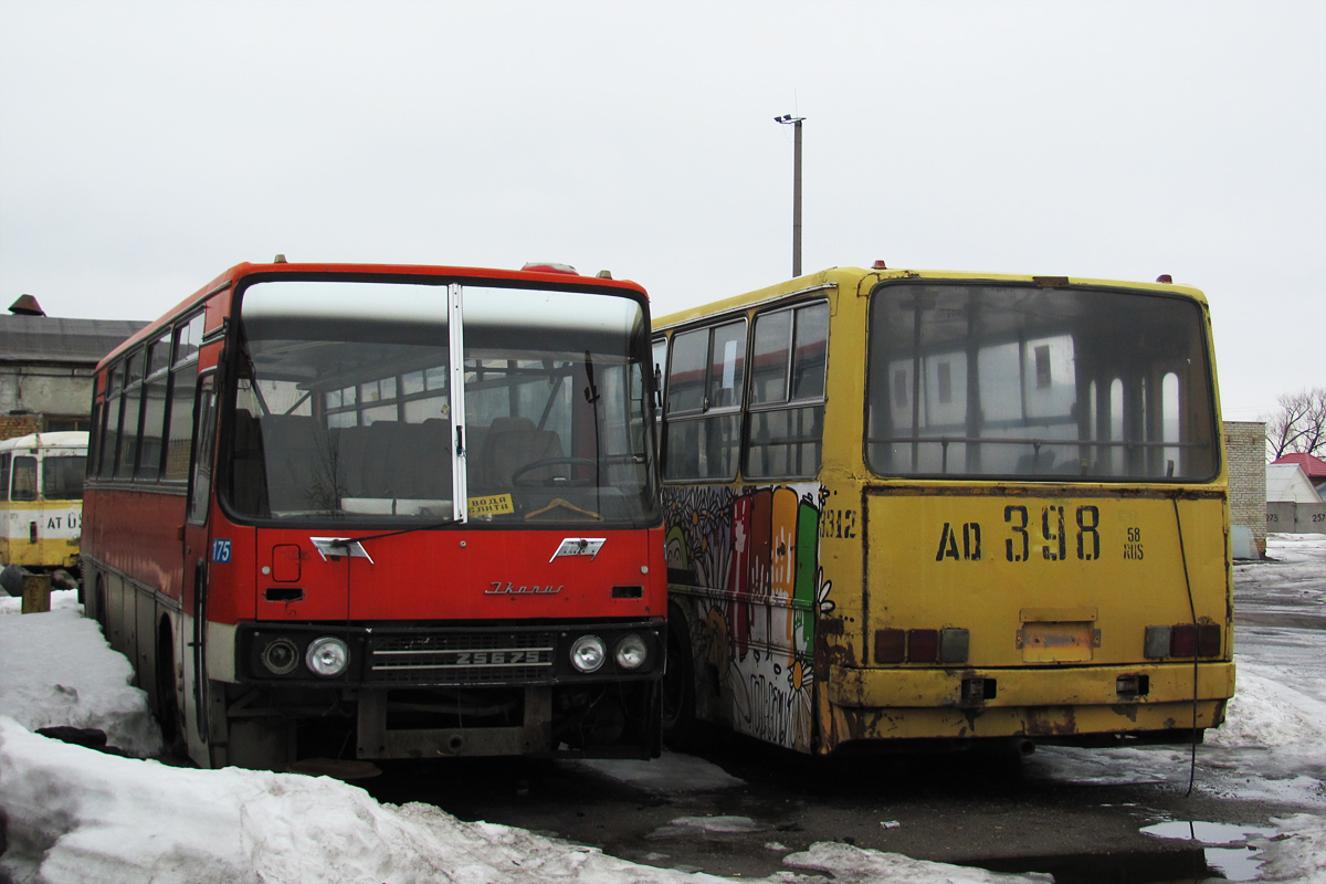 Пензенская область, Ikarus 256.54 № 175; Пензенская область, Ikarus 260.37 № 3312; Пензенская область — АТП