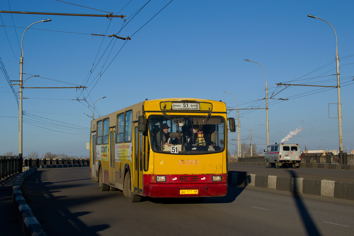 Тамбовская область, Jelcz M11 № АВ 177 68