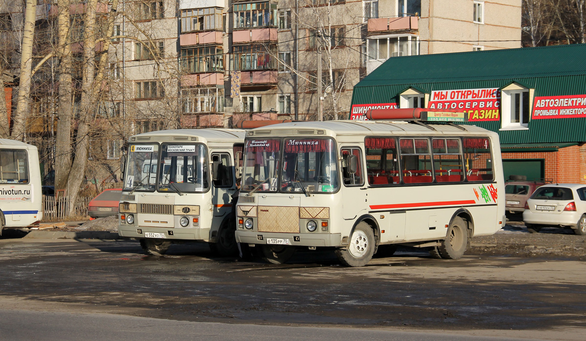 Томская область, ПАЗ-32054 № Е 135 РР 70