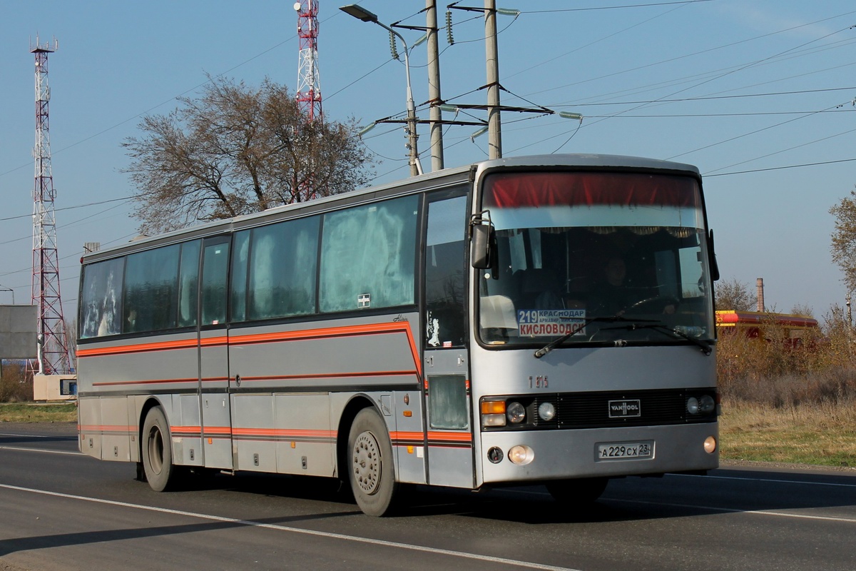 Краснодарский край, Van Hool T815 Alizée № А 229 СХ 23 — Фото — Автобусный  транспорт