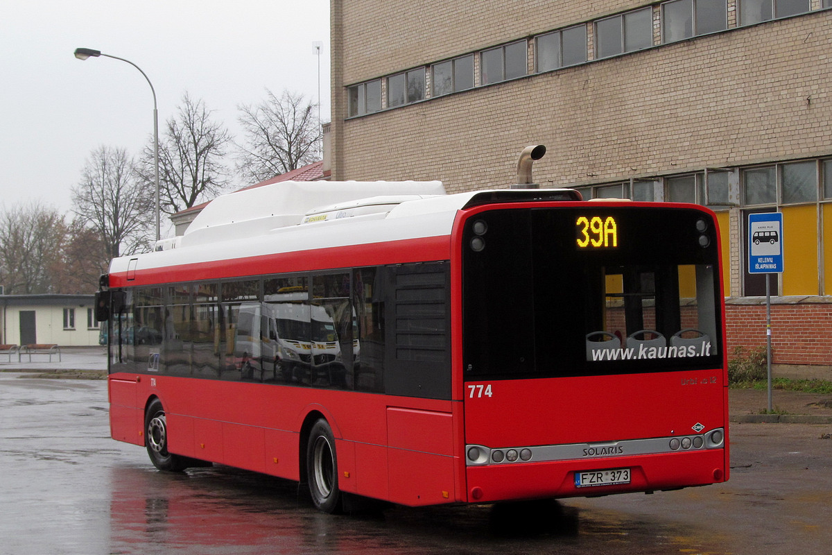 Литва, Solaris Urbino III 12 CNG № 774