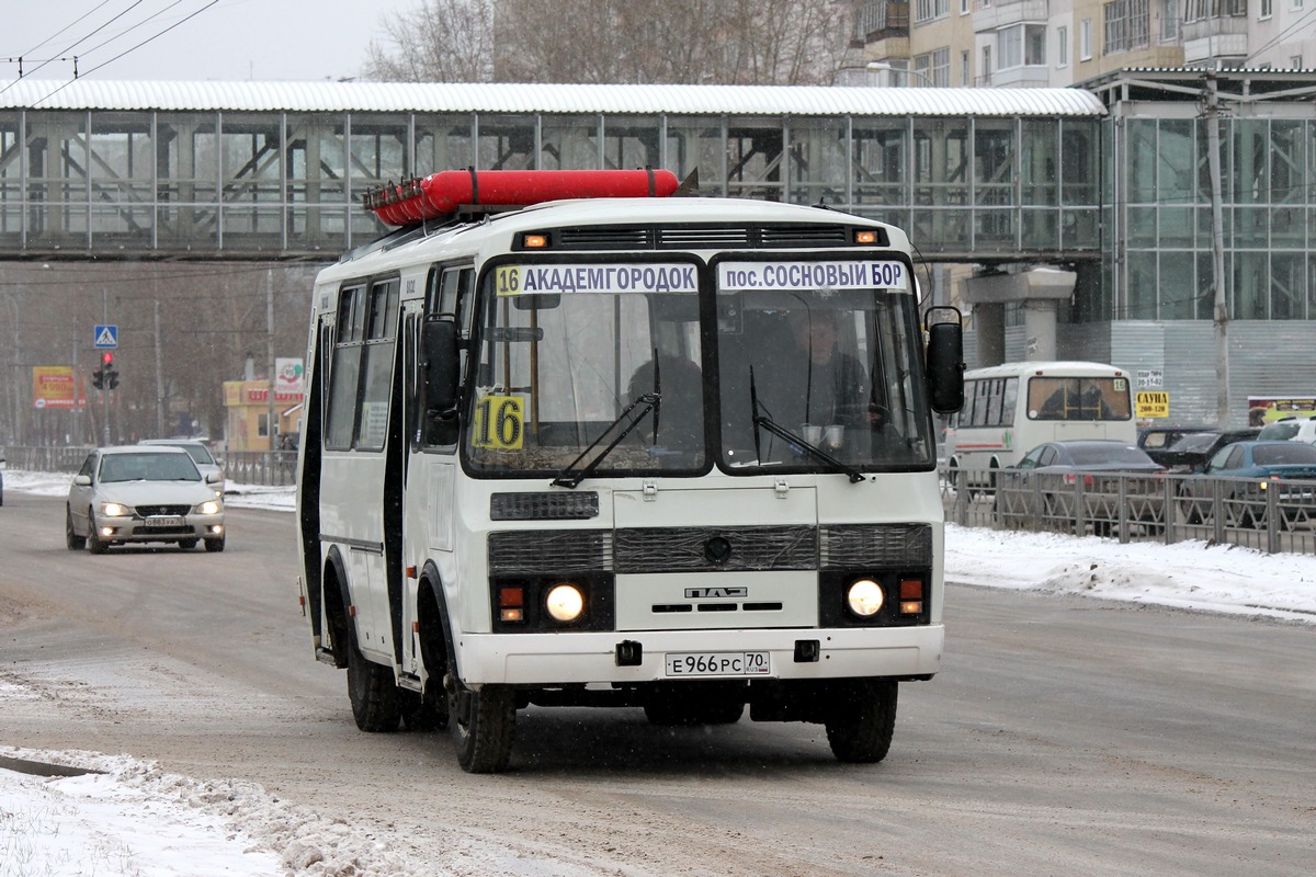 Томская область, ПАЗ-32054 № Е 966 РС 70