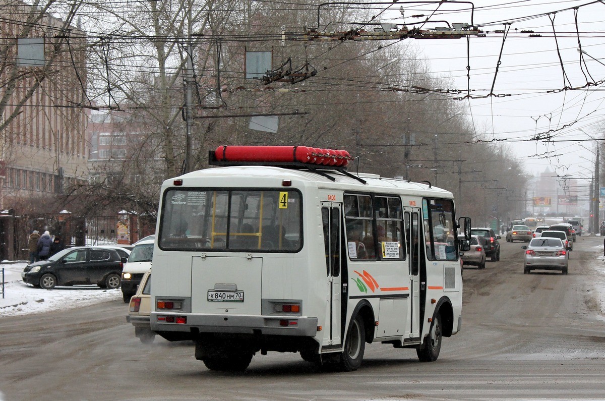 Томская область, ПАЗ-32054 № К 840 НМ 70