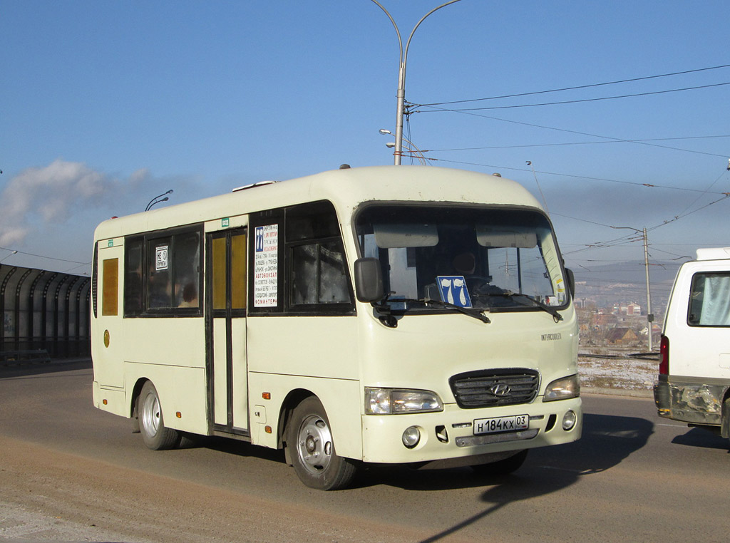 Бурятия, Hyundai County SWB C08 (РЗГА) № Н 184 КХ 03