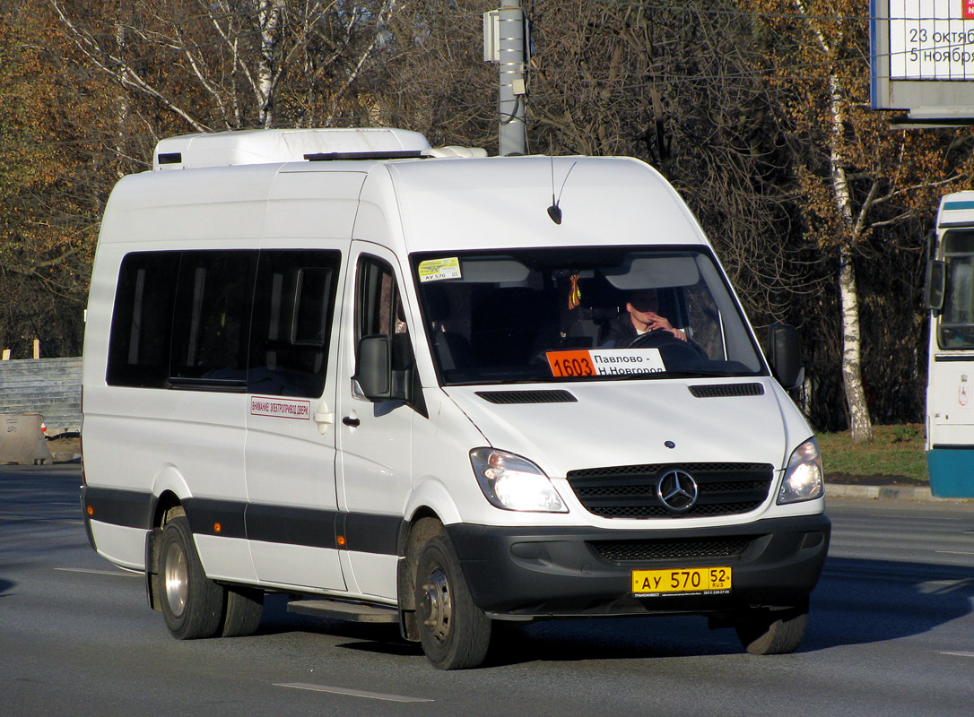 Нижегородская область, Луидор-223602 (MB Sprinter) № АУ 570 52