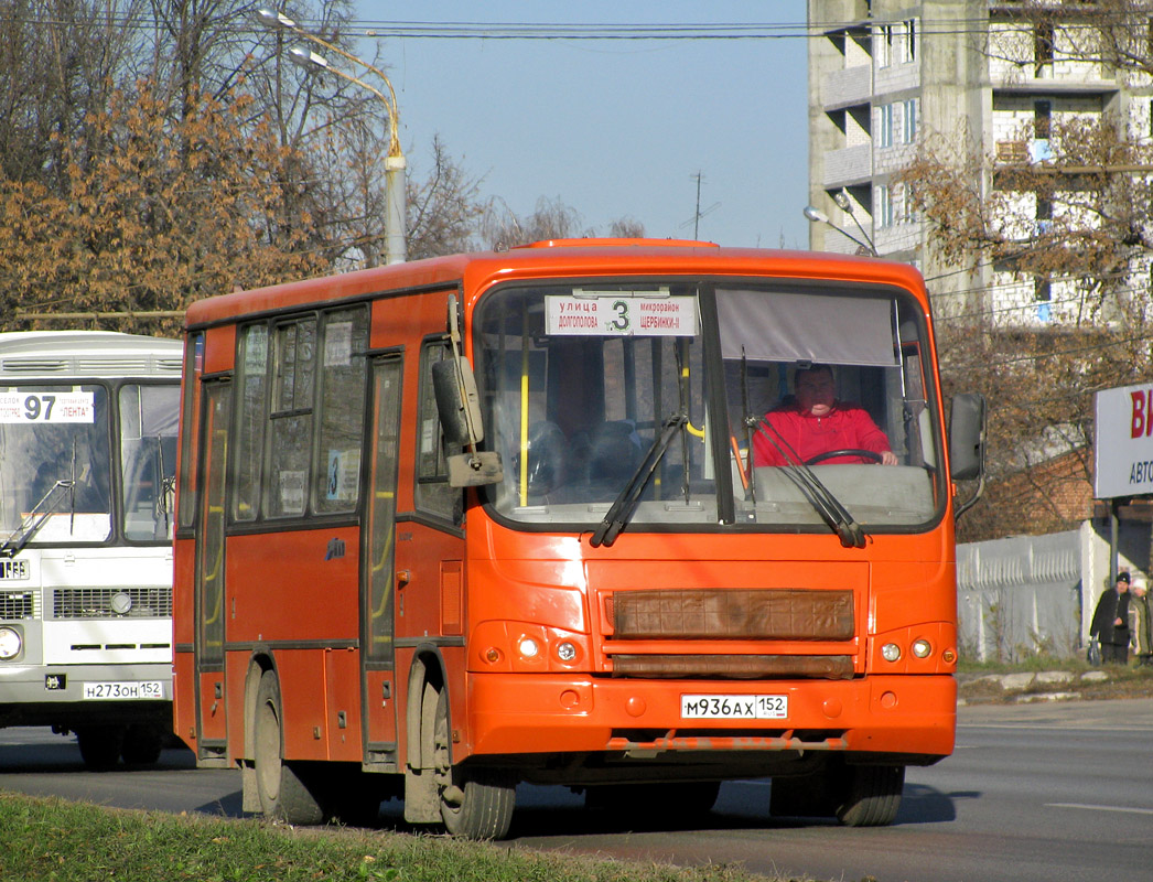 Нижегородская область, ПАЗ-320402-05 № М 936 АХ 152