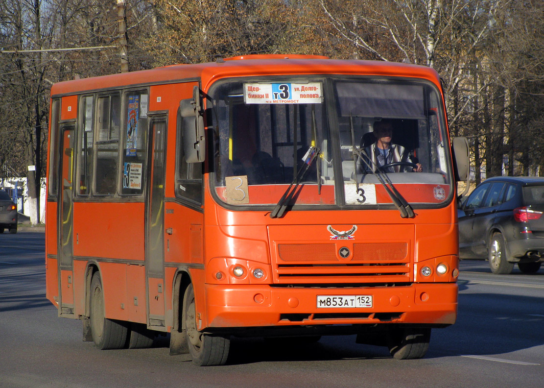 Нижегородская область, ПАЗ-320402-05 № М 853 АТ 152