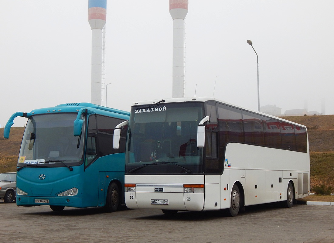 Воронежская область, Van Hool T915 Acron № О 570 СН 36