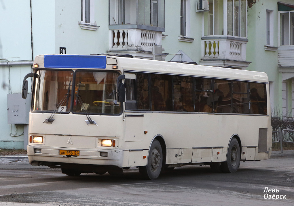 Челябинская область, ЛАЗ-525280 № АВ 936 74