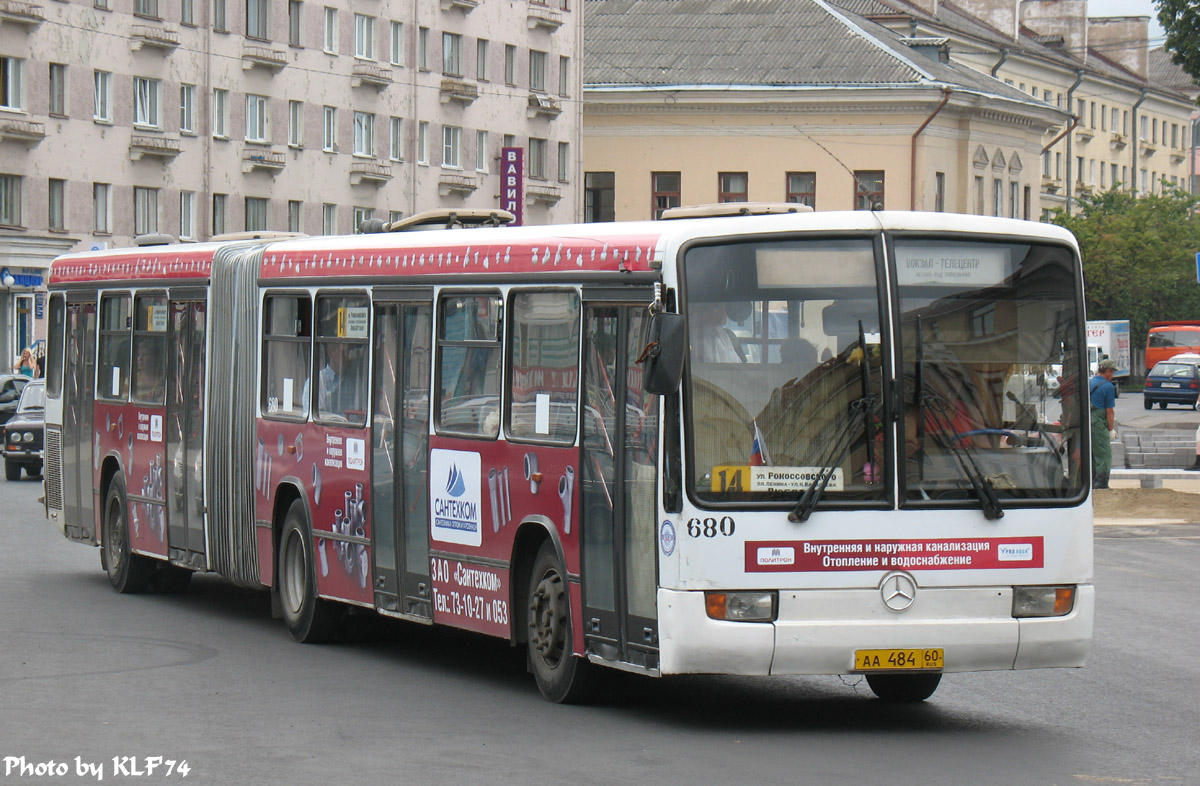 Псковская область, Mercedes-Benz O345G № 680