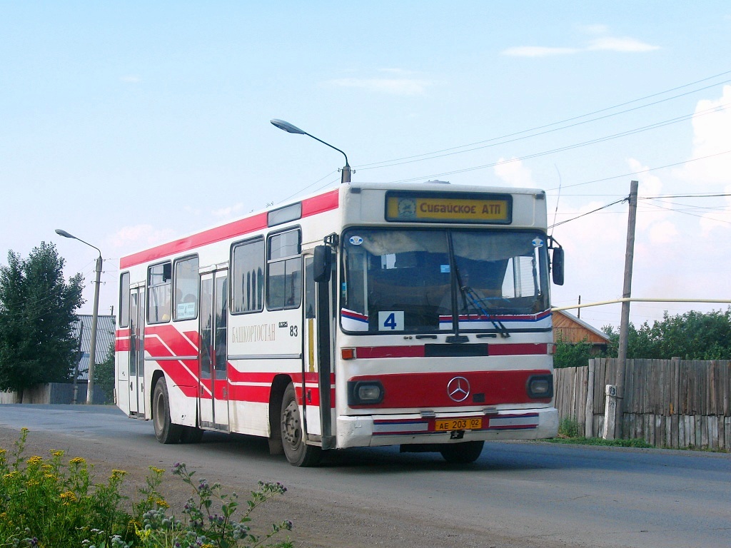 Башкортостан, Mercedes-Benz O325 № 83