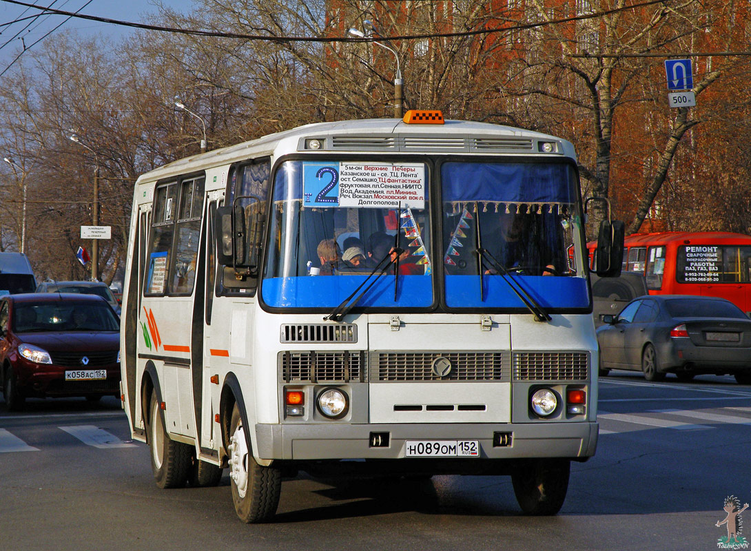 Нижегородская область, ПАЗ-32054 № Н 089 ОМ 152