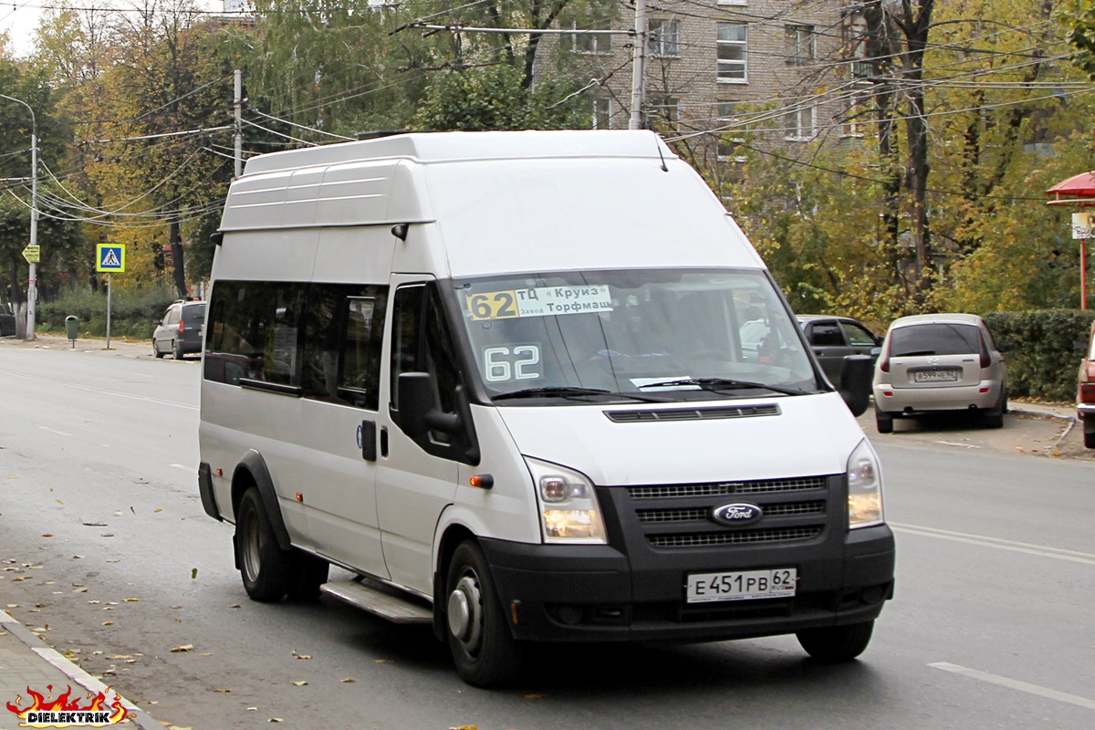 Ryazan region, Nizhegorodets-222709  (Ford Transit) # Е 451 РВ 62