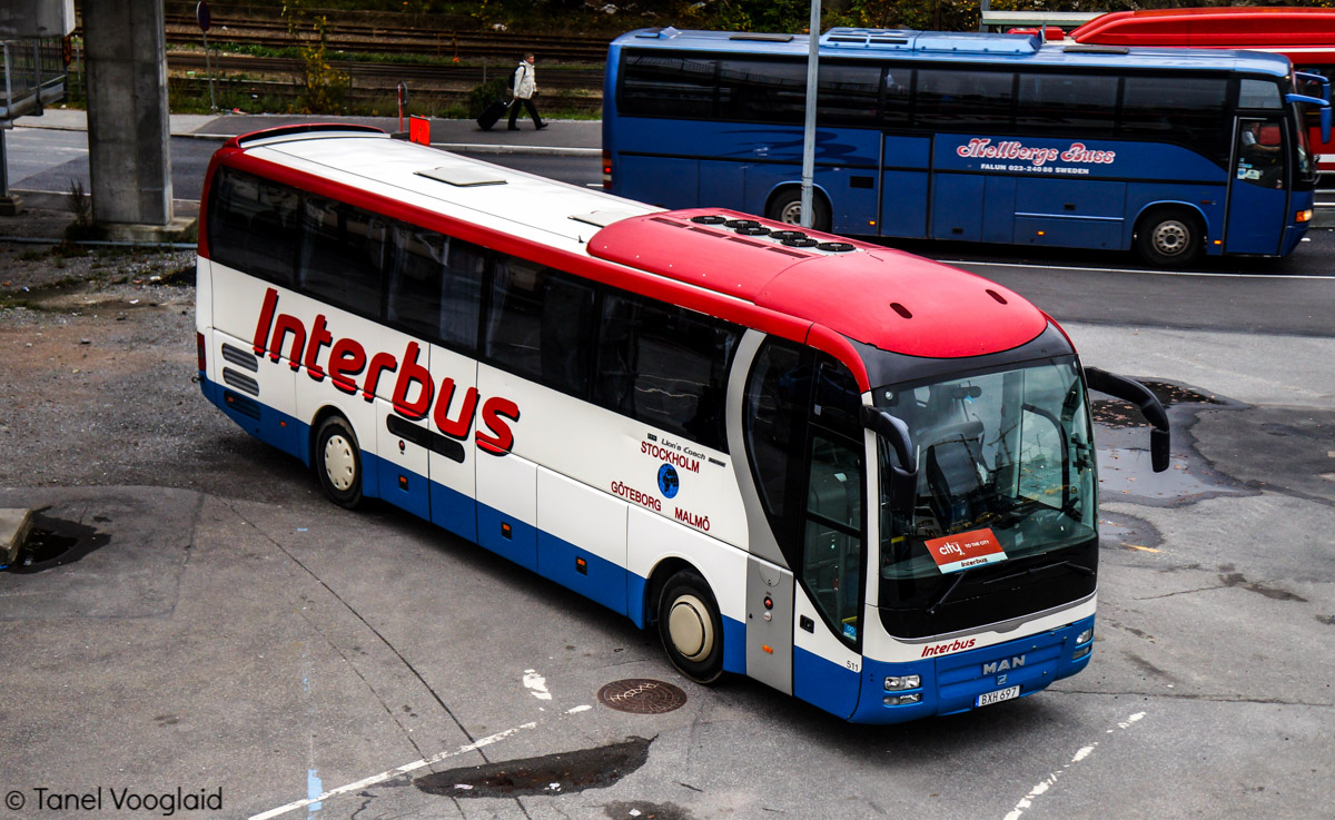 Швеция, MAN R07 Lion's Coach RHC404 № 511