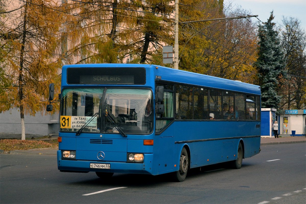 Владимирская область, Mercedes-Benz O405 № С 746 ММ 33