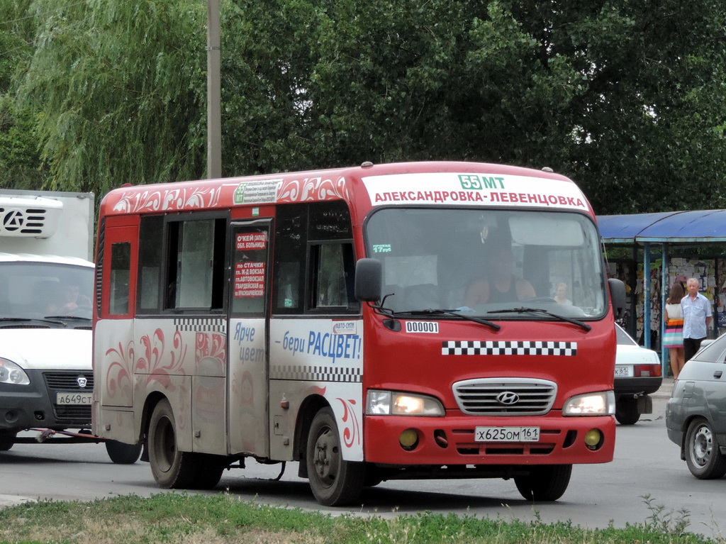 Ростовская область, Hyundai County SWB C08 (РЗГА) № 00001