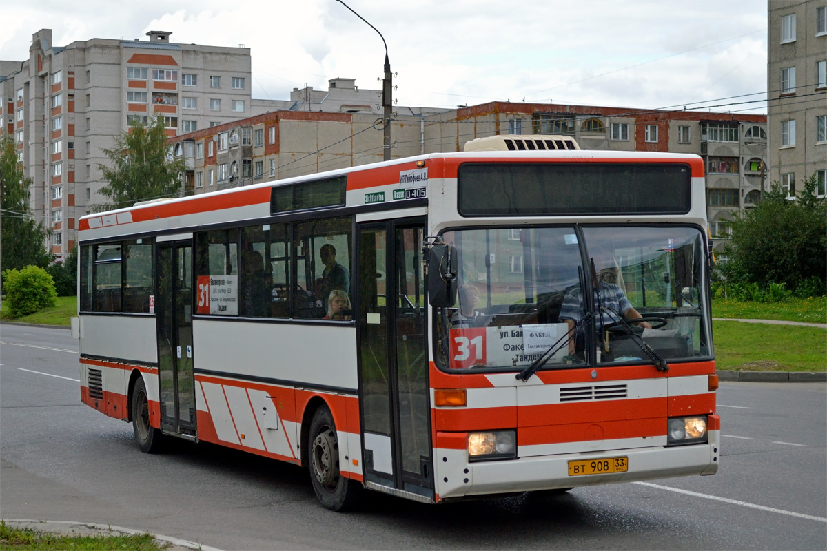 Владимирская область, Mercedes-Benz O405 № ВТ 908 33