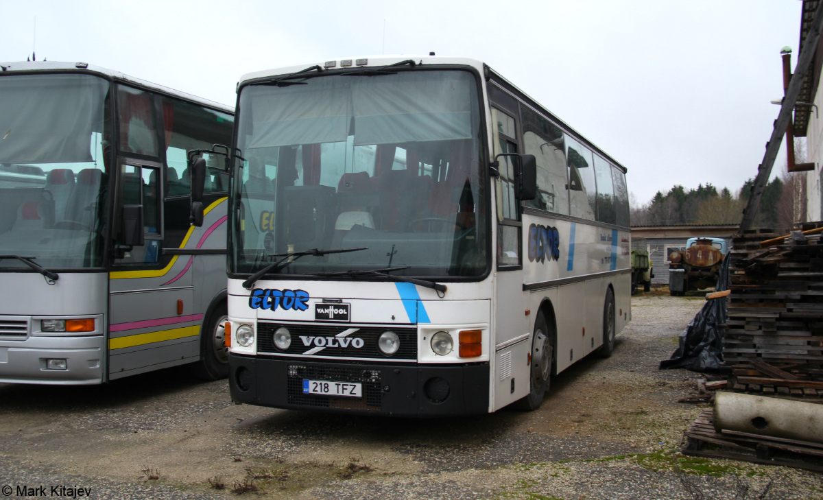 Эстония, Van Hool T8 Alizée 310 № 218 TFZ