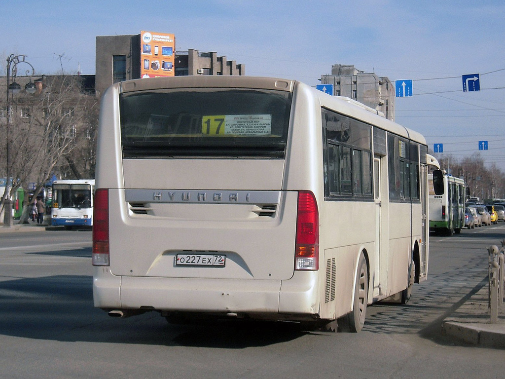 Тюменская область, Hyundai New Super AeroCity 1F/L № О 227 ЕХ 72