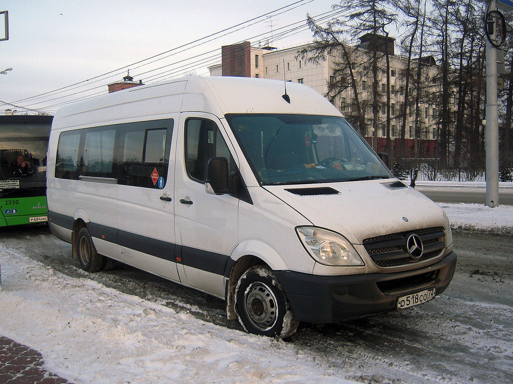 Тюменская область, Луидор-22360C (MB Sprinter) № О 518 СО 72