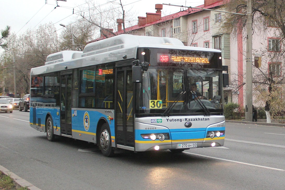 Алматы, Yutong ZK6118HGA № 468