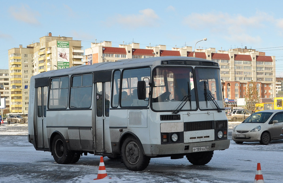 Омская область, ПАЗ-32054 № Р 189 ХА 55