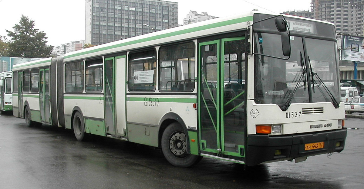 Москва, Ikarus 435.17 № 01537