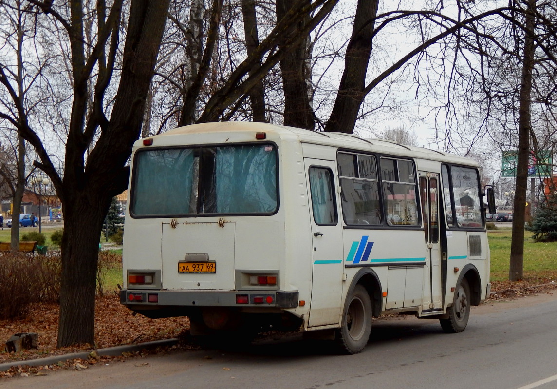 Тверская область, ПАЗ-32053 № АА 937 69