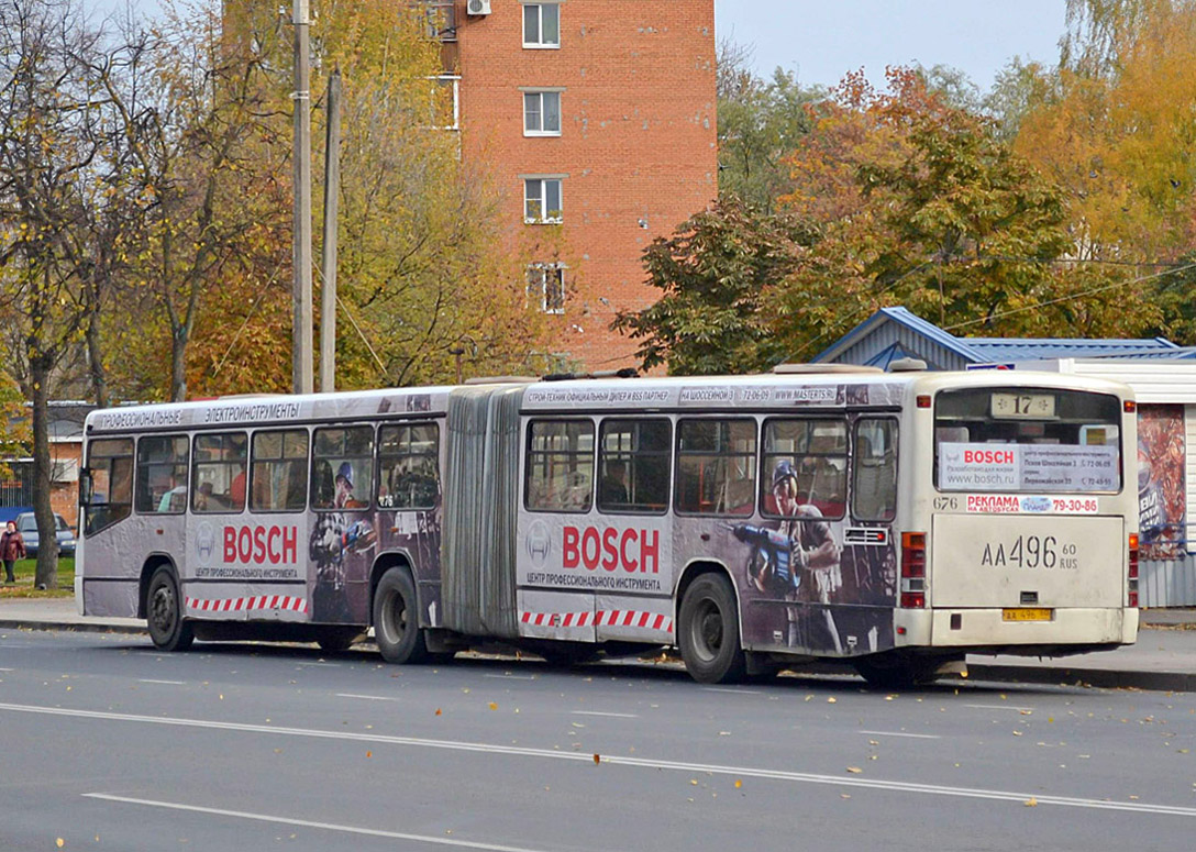 Псковская область, Mercedes-Benz O345G № 676