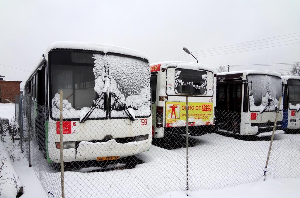 Вологодская область, Mercedes-Benz O345 № 58; Вологодская область — МУ ПАТП-1 Вологда; Вологодская область — Разные фотографии