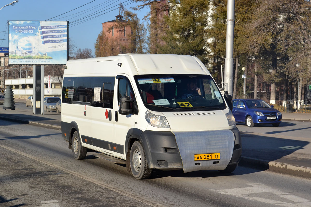 Тюменская область, Нижегородец-FST613 (FIAT Ducato) № АА 281 72