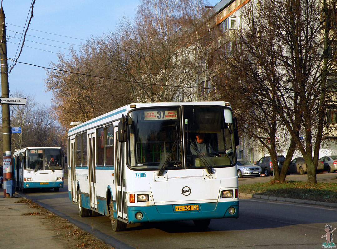 Нижегородская область, ЛиАЗ-5256.25 № 72005