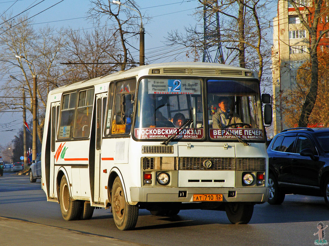 Нижегородская область, ПАЗ-32054 № АТ 710 52