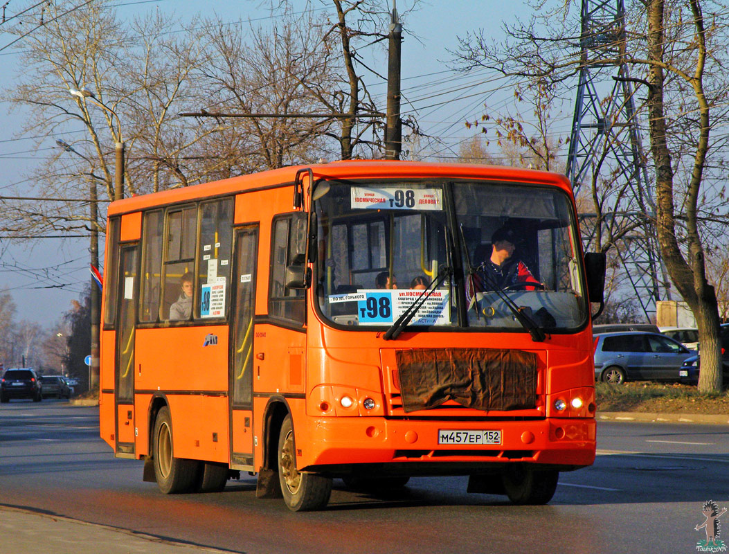 Nizhegorodskaya region, PAZ-320402-05 Nr. М 457 ЕР 152