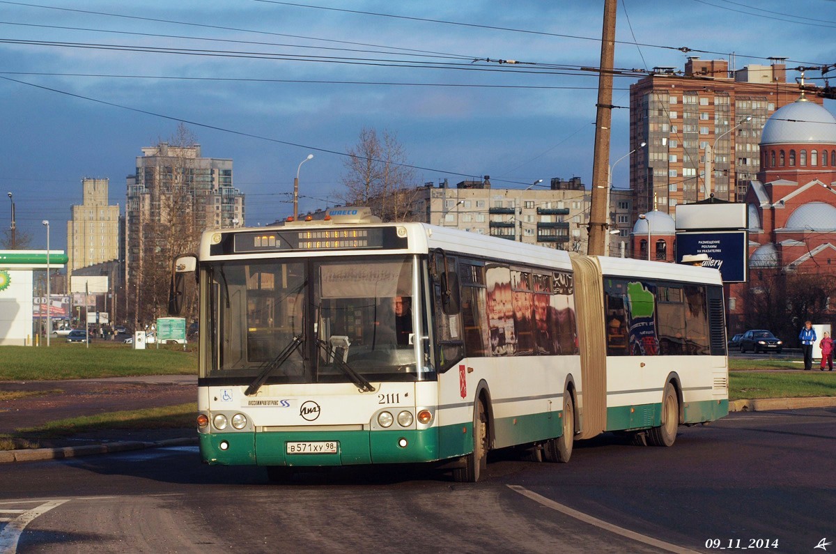 Санкт-Петербург, ЛиАЗ-6213.20 № 2111