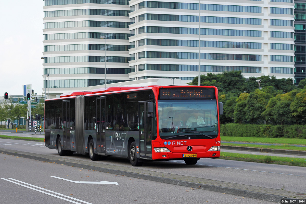 Нидерланды, Mercedes-Benz O530G Citaro facelift G № 9192