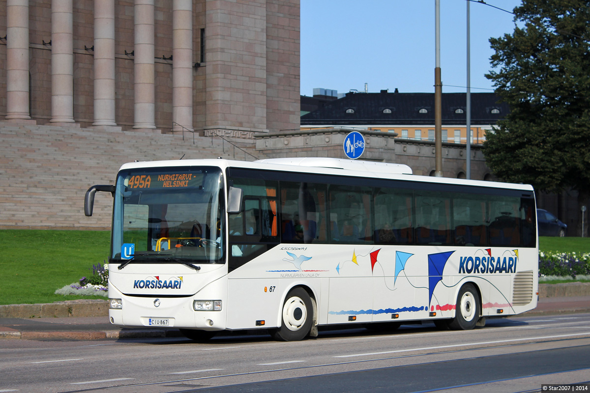 Фінляндыя, Irisbus Crossway 12M № 67