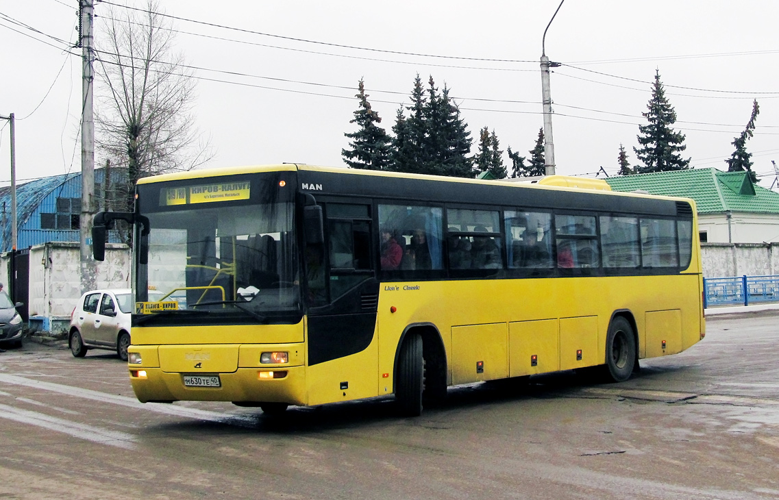 Калужская область, MAN A72 Lion's Classic SÜ313 № М 630 ТЕ 40