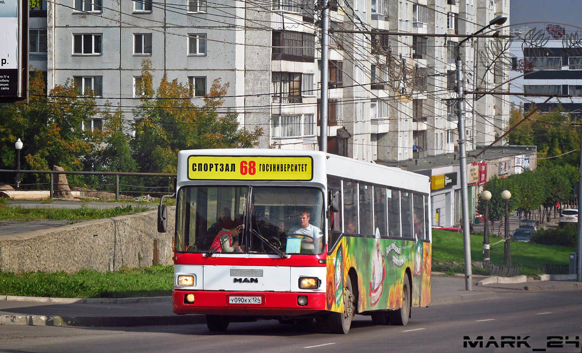 Kraj Krasnojarski, MAN 791 SL202 Nr У 090 КХ 124