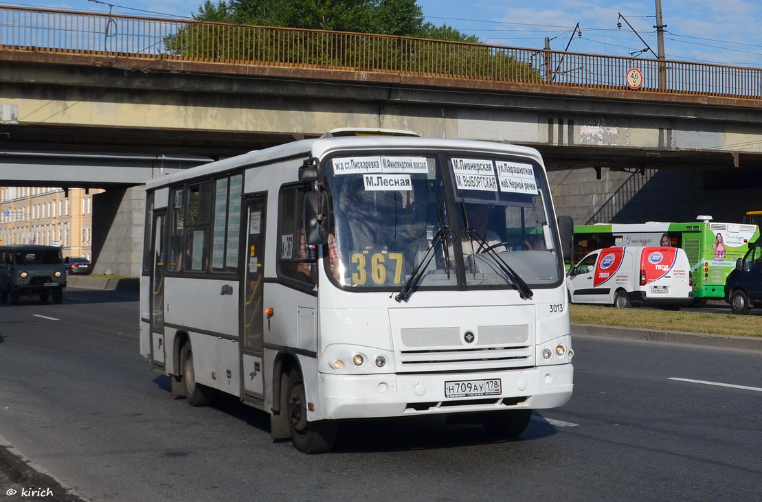 Санкт-Петербург, ПАЗ-320402-05 № 3013