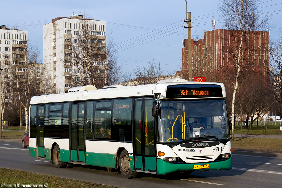 Санкт-Петербург, Scania OmniLink I (Скания-Питер) № 6901 — Фото —  Автобусный транспорт