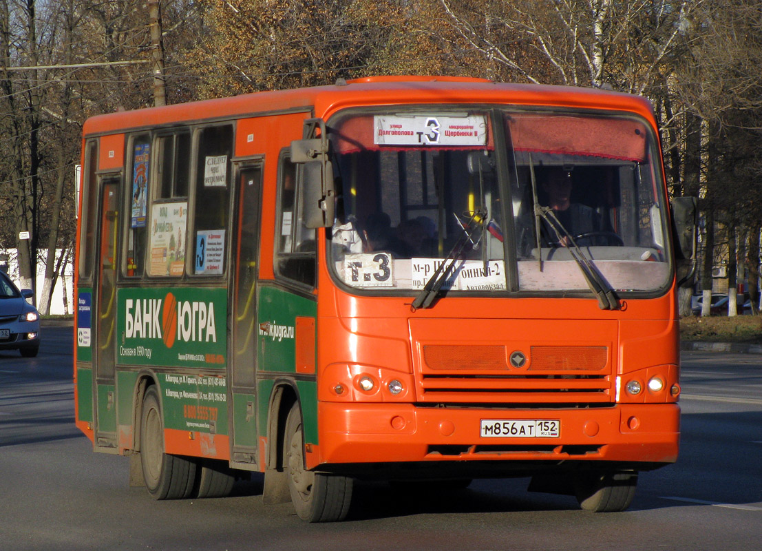 Нижегородская область, ПАЗ-320402-05 № М 856 АТ 152