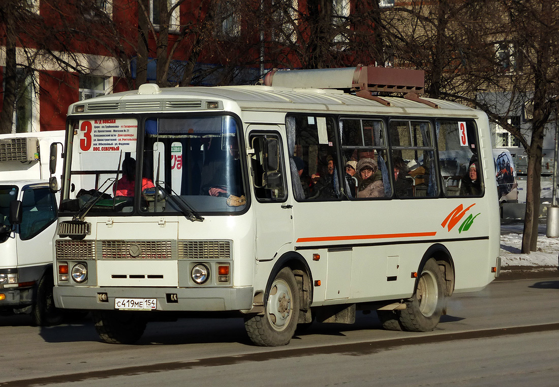 Новосибирская область, ПАЗ-32054 № С 419 МЕ 154