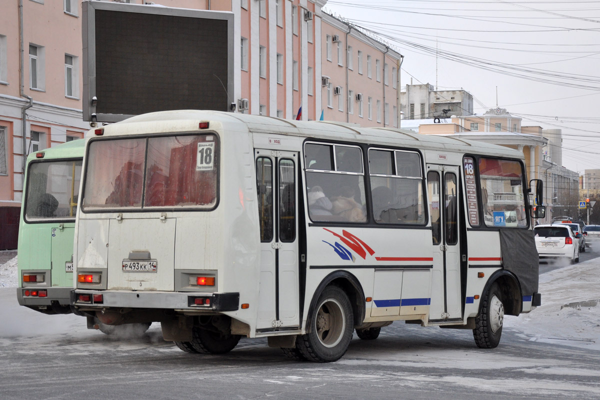 Саха (Якутия), ПАЗ-32054 № Р 493 КК 14