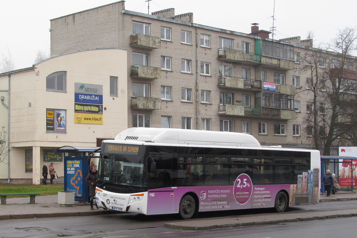 Литва, Castrosua CS.40 City Versus GNC 12 № 2211