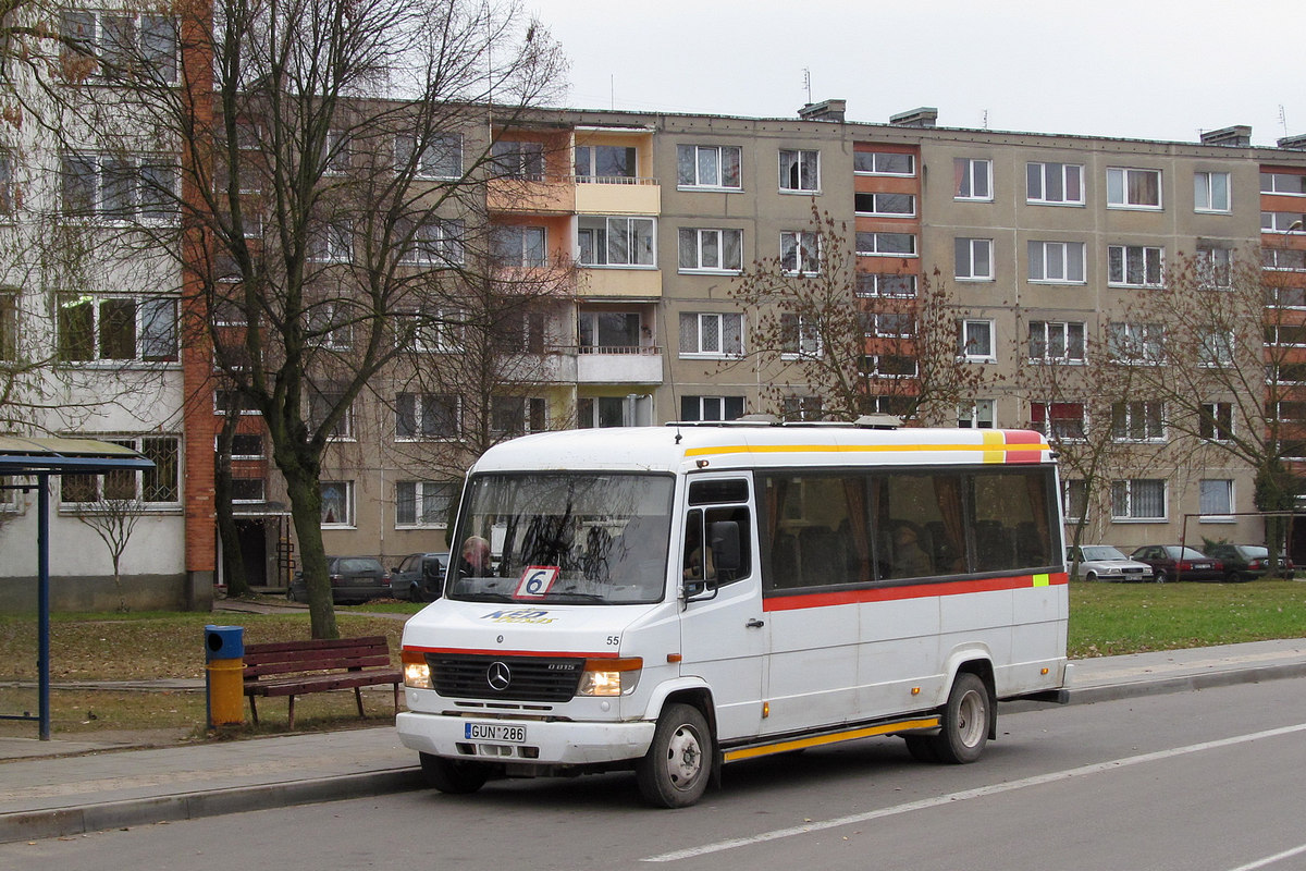 Литва, Mercedes-Benz Vario O815 № 55