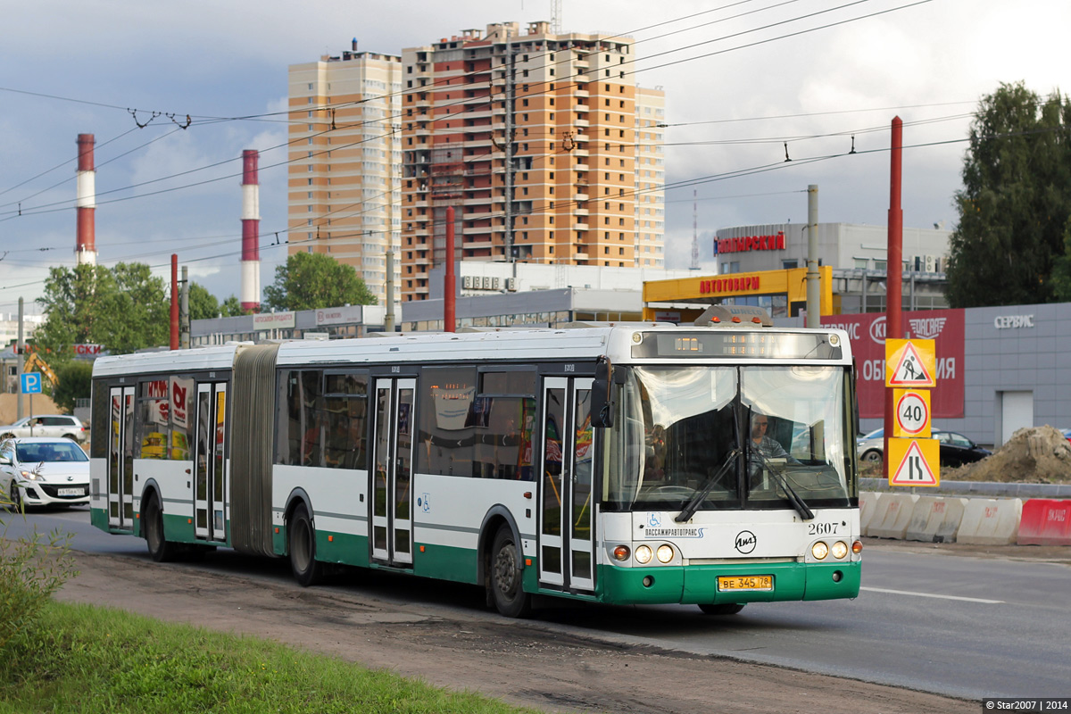 Sankt Peterburgas, LiAZ-6213.20 Nr. 2607