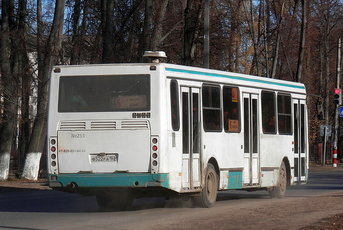 Нижегородская область, ЛиАЗ-5256.25 № В 522 РА 152