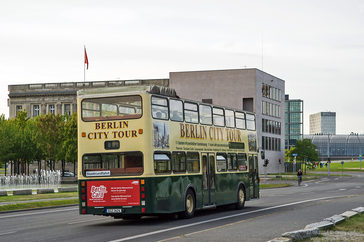 Берлин, MAN 196 SD200 № B-Z 3424