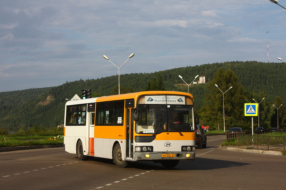 Красноярский край, Hyundai AeroCity 540 № КМ 022 24